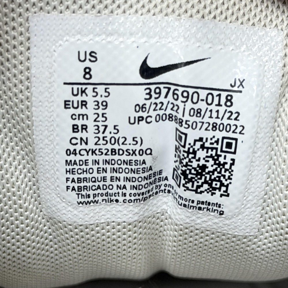 Nike Air Max Command Light Bone White Shoes Womens Size 8 Running 397690-018 - Picture 7 of 10
